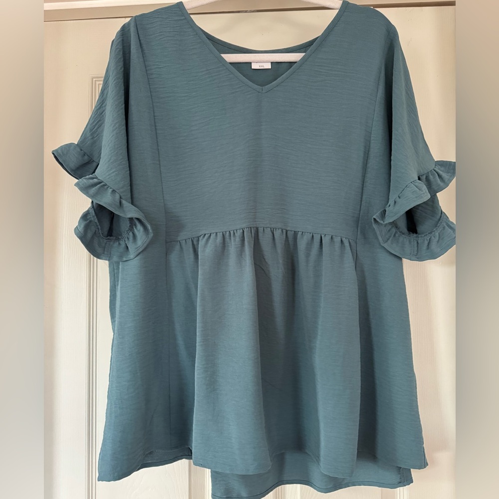 Teal Women's Top